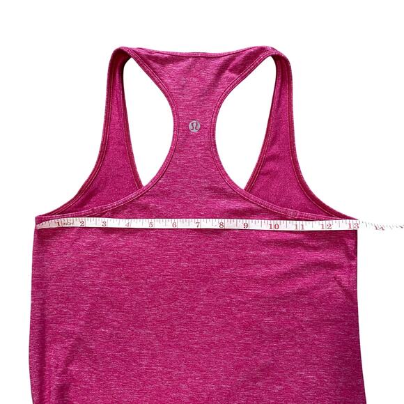 LuLulemon Muscle Tee Racerback Top in Pink - Picture 4 of 6